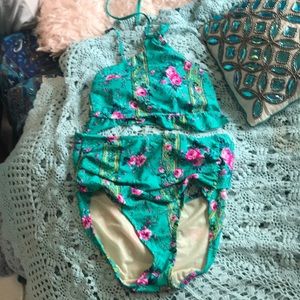 Betsey Johnson High waist bikini